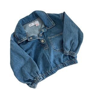 Zara | denim pullover kids